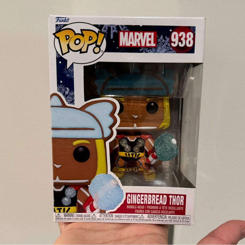 Gingerbread Thor Marvel Funko Pop